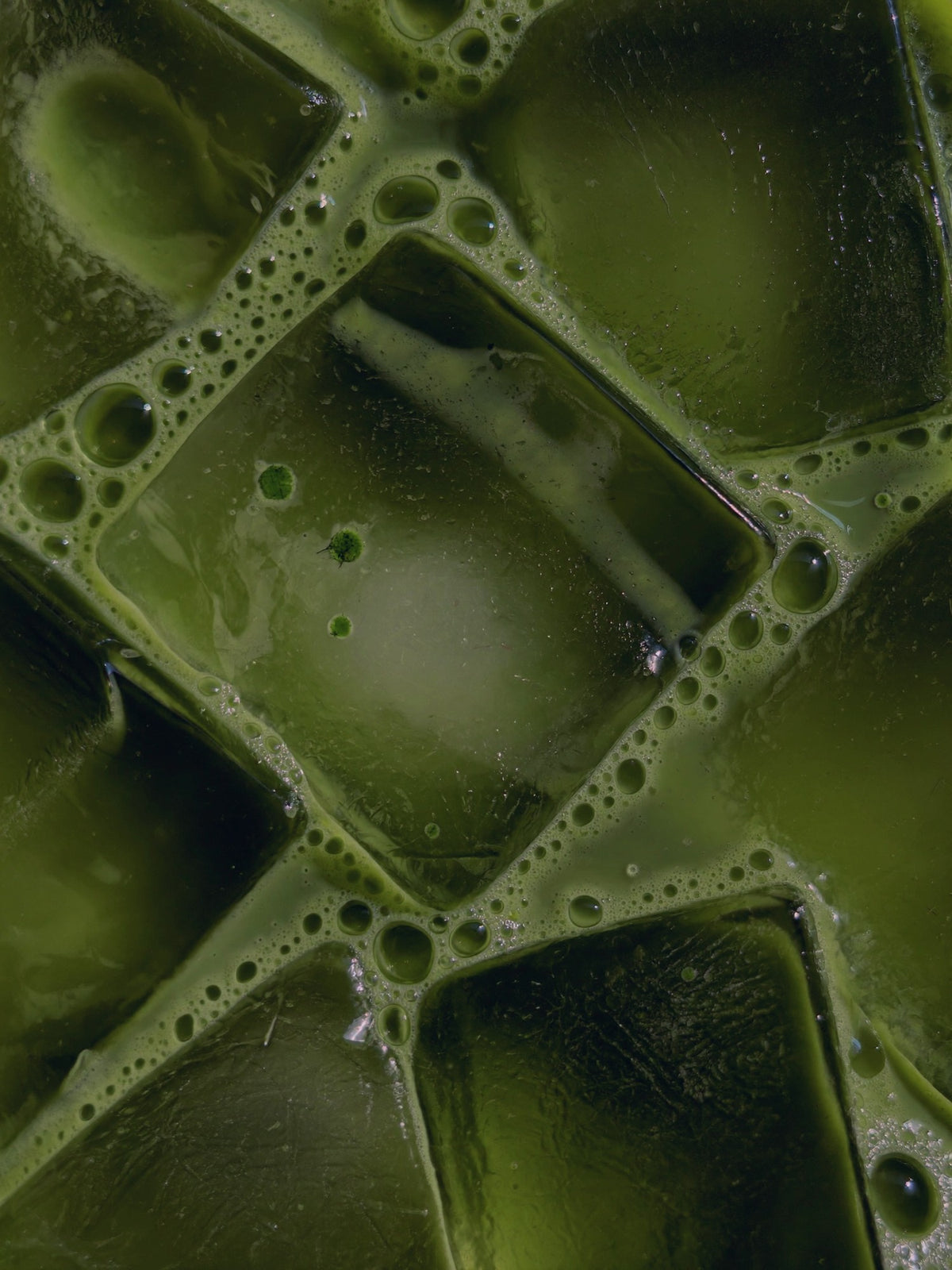 Matcha, over ice