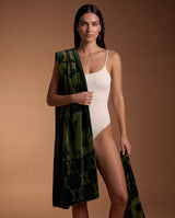 The Heat — Undergrowth jacquard monogram towel