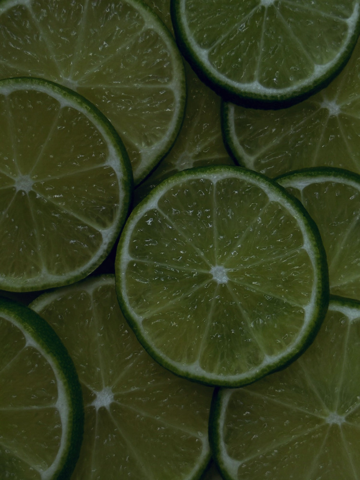 Limes, just cut