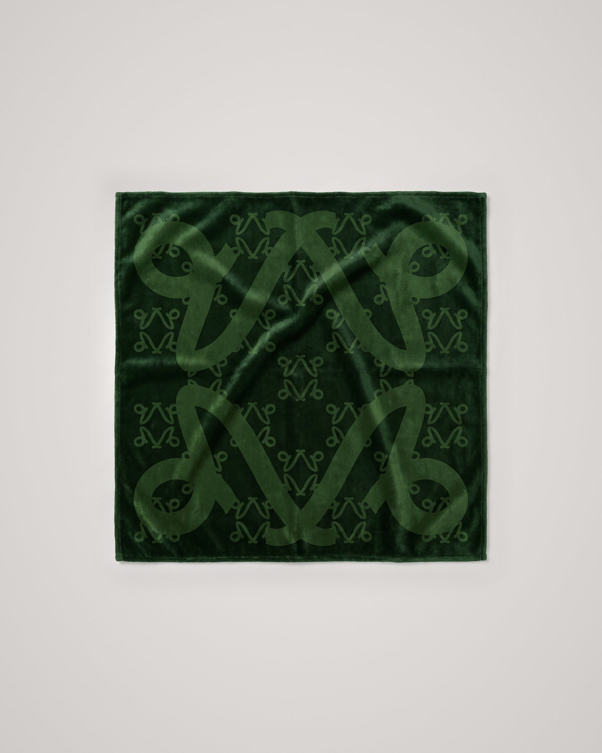The Temple face towel, Undergrowth Monogram