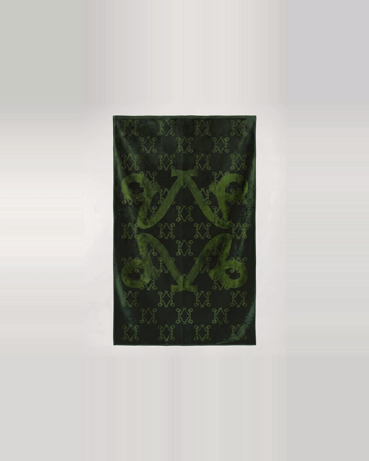 The Rest, hand towel 50 × 100 cm, Undergrowth monogram, flat
